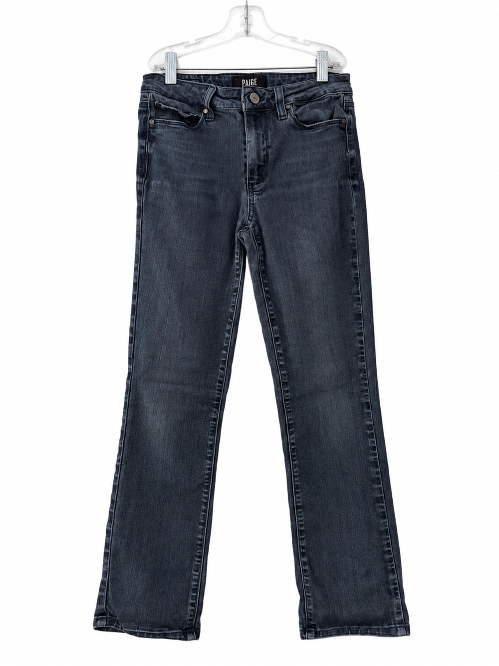 PAIGE Hoxton Straight Jeans Size 25 Dark Wash